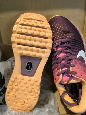 Nike Air Max 2017 New No38 Purple, Pink, Orange Athletic Shoes