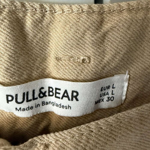 Pull & Bear women's pants size L beige like new