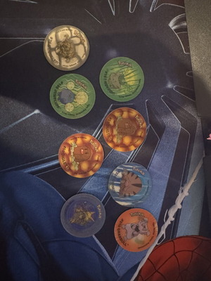 Pokémon tazos 3d μεταχειρισμένο πακέτο συλλεκτικό από 00s