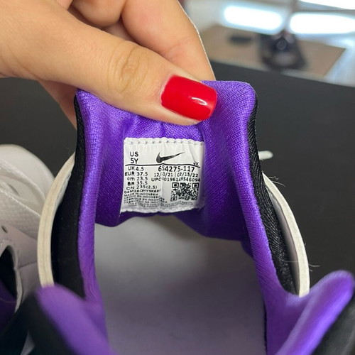 Nike Huarache Run GS 37,5 καινούργια, άσπρα αθλητικά παπούτσια