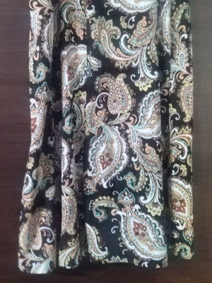 Vintage paisley skirt like new, summer high-waisted Shein