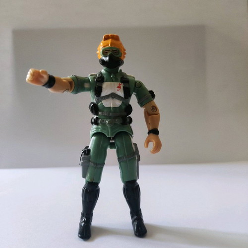 Wet-Suit (v1) collectible figure SEAL diver G.I. Joe series 1986 like new