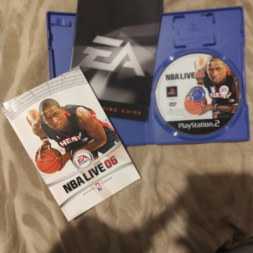 NBA Live 2006 Wade authentic PlayStation 2 game used
