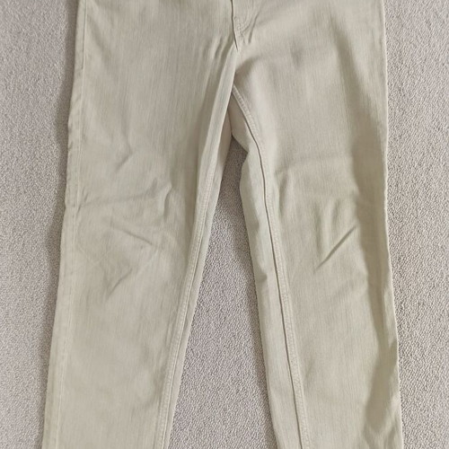 Maternity pants beige medium H&M like new, comfortable denim style