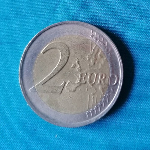 France 2 Euro 2017 25th Anniversary Pink Ribbon Coin like new