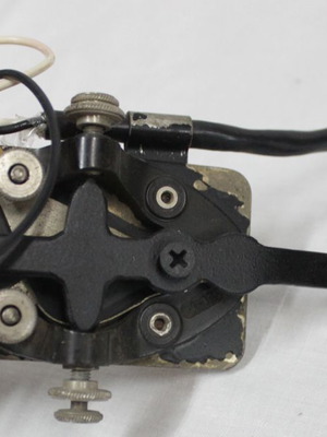 WW2 American Army Morse Code Foot Mechanism used