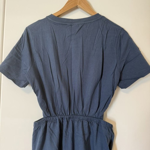 River Island Midi Dress like new, washed blue, cotton, UK12 M-L