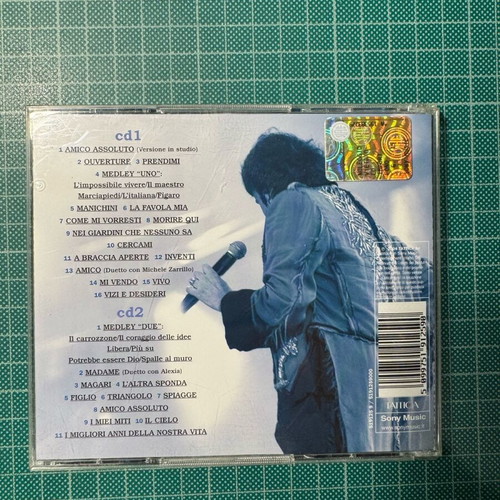 Renato Zero Figli Del Sogno Live CD like new, 2 discs
