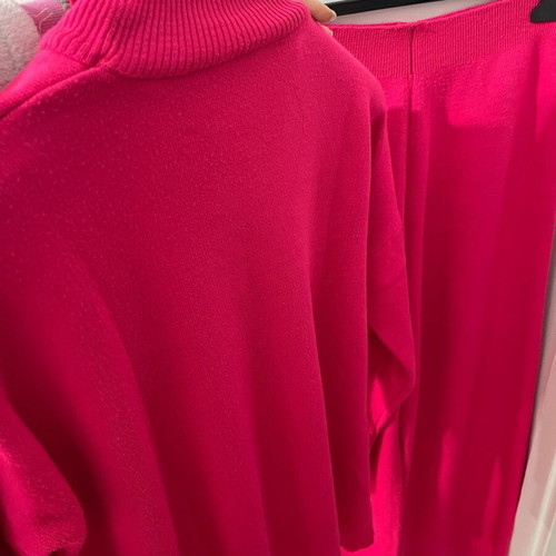 Pink one size set used