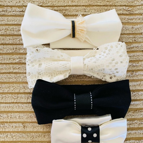 Bow ties new, multicolor, for dresses and blouses