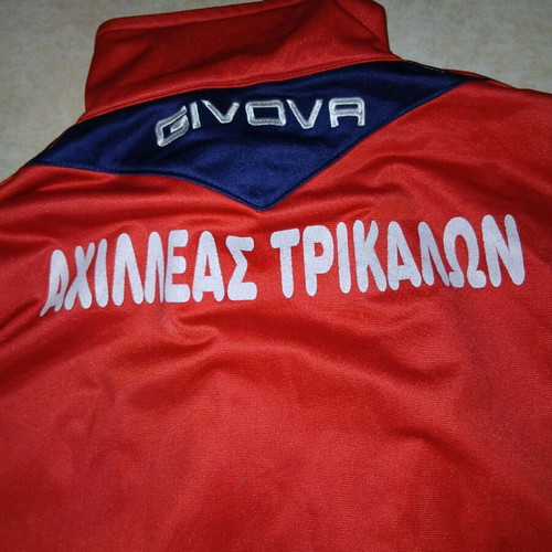 Givova red jacket like new, size M
