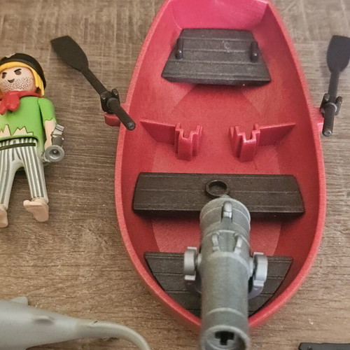 Playmobil 70493 Pirates boat with sharks