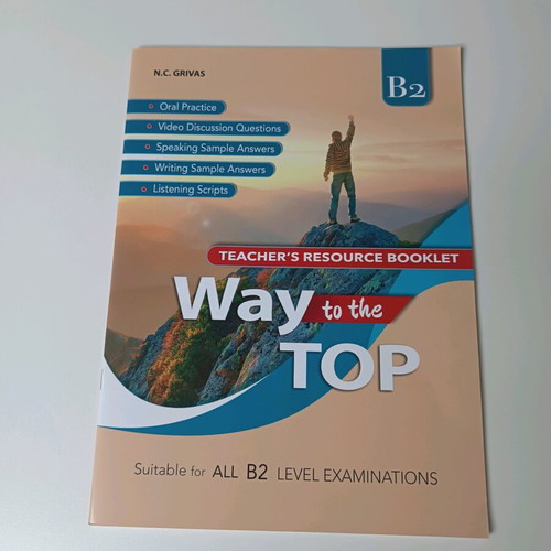 Way to the Top B2 Teacher’s books like new, Coursebook and Resource Booklet