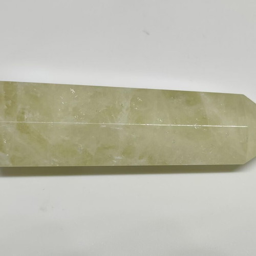 Yellow Fluorite Crystal Obelisk Tower like new