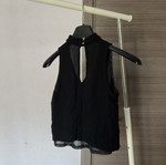 Pull & Bear black summer top size S like new