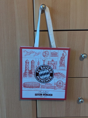 Bayern Munich Paper Bag new, authentic from official store