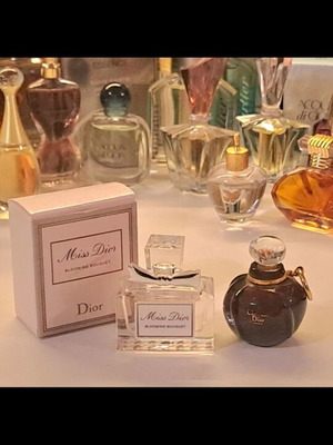 Dior Miss Dior Blooming Bouquet και Esprit Poison vintage μινιατούρες