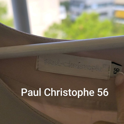Paul Christophe dress XL 56 beige like new
