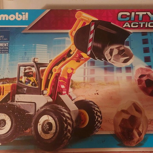Playmobil City Action Loader used, code 70445