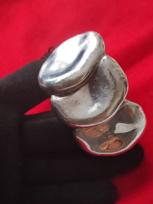 Silver bracelet used, Anna Mazaraki