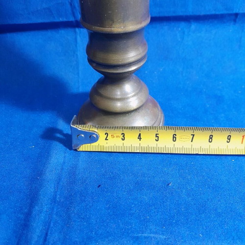 Brass pharmacy dosimeter used with glass in very good condition