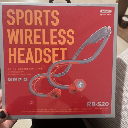 Remax RB-S20 Sports Bluetooth Headset new, wireless with HIFI sound