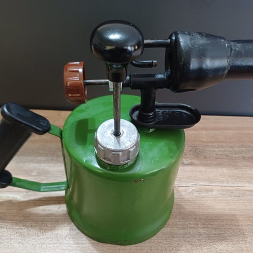Vintage kerosene blowtorch used, Soviet