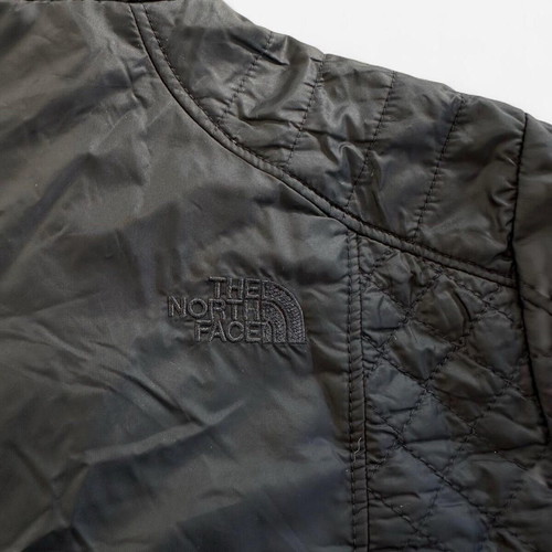 The North Face thin quilted jacket black like new