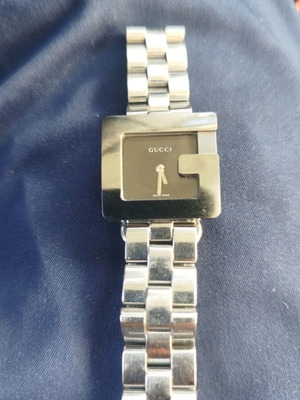 Ρολόι Gucci 3600m γυναικείο σαν καινούργιο, μαύρο