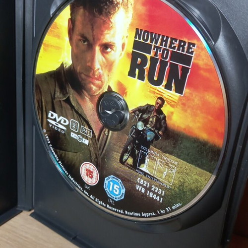 Nowhere to Run DVD like new with Greek subtitles