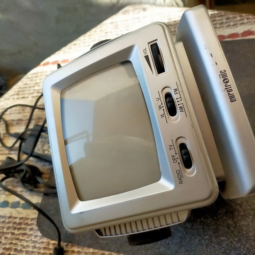 Small vintage CRT TV