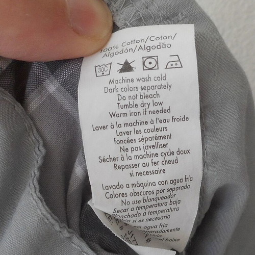 Calvin Klein men's shorts like new, size 32, cotton, white and gray