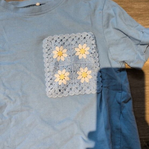 Tshirt Name It size 116, like new, turquoise