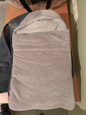 Baby sleeping bag like new, very warm