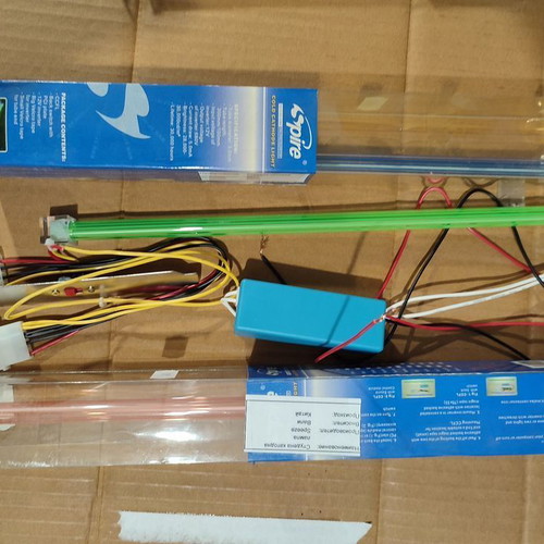 Cold cathode light three pieces green red blue new
