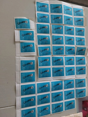 Τμήμα φύλλου 47 βινιετών 31η ΔΕΘ 1966 καινούργιο, λουξ