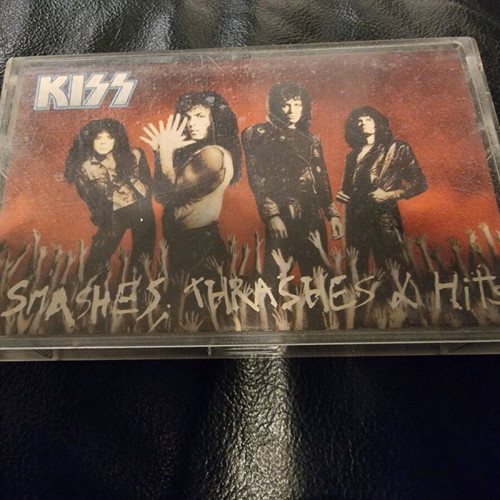 KISS Smashes, Thrashes & Hits cassette used, rock
