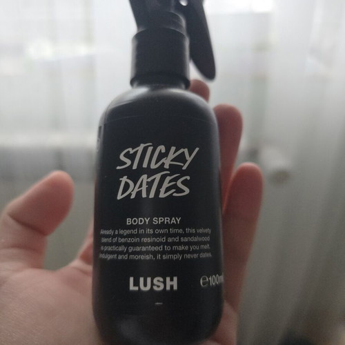 Lush Sticky Dates 100ml body spray new, authentic