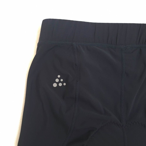 CRAFT men's padded cycling shorts size L, black