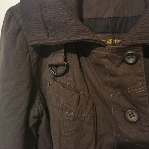 Attrattivo brown utility jacket new, size Medium