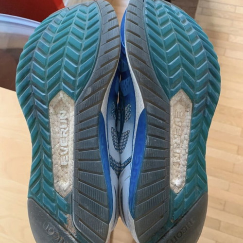 Saucony Liberty ISO 150 blue running shoes size 44.5