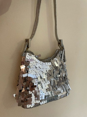 Mini bag Alexi Andriotti hand silver like new