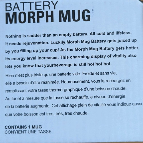 Battery Morphy Mug cup new