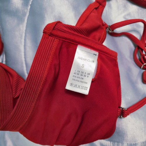 Judah Club bikini set new, red, size S