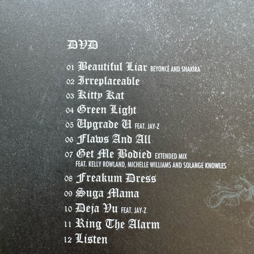 Beyonce B’Day Deluxe Edition CD & DVD like new, R&B / Soul