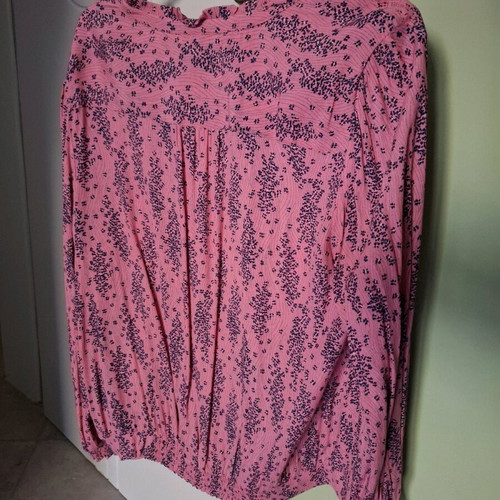 Per Una (Marks & Spencer) Розова флорална блуза Нова No 44