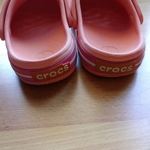 Crocs girls' slippers used, size 33-34