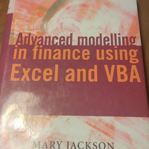 Advanced Modelling in Finance Using Excel and VBA book like new