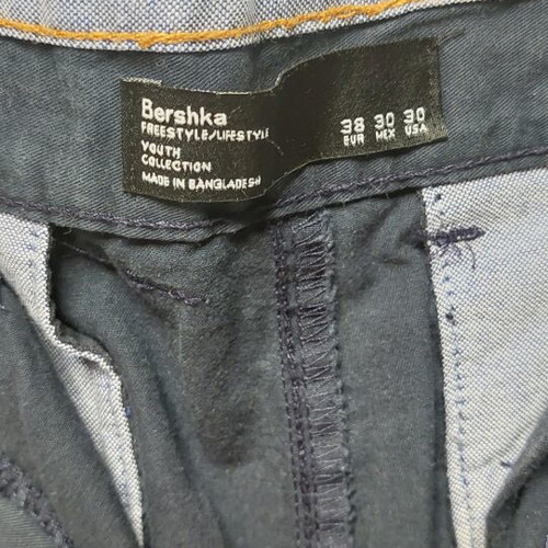 Bershka Women's Bermuda Shorts like new, size 38, dark blue