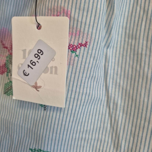 Tezenis summer pajama pants size S, cotton, romantic floral design
